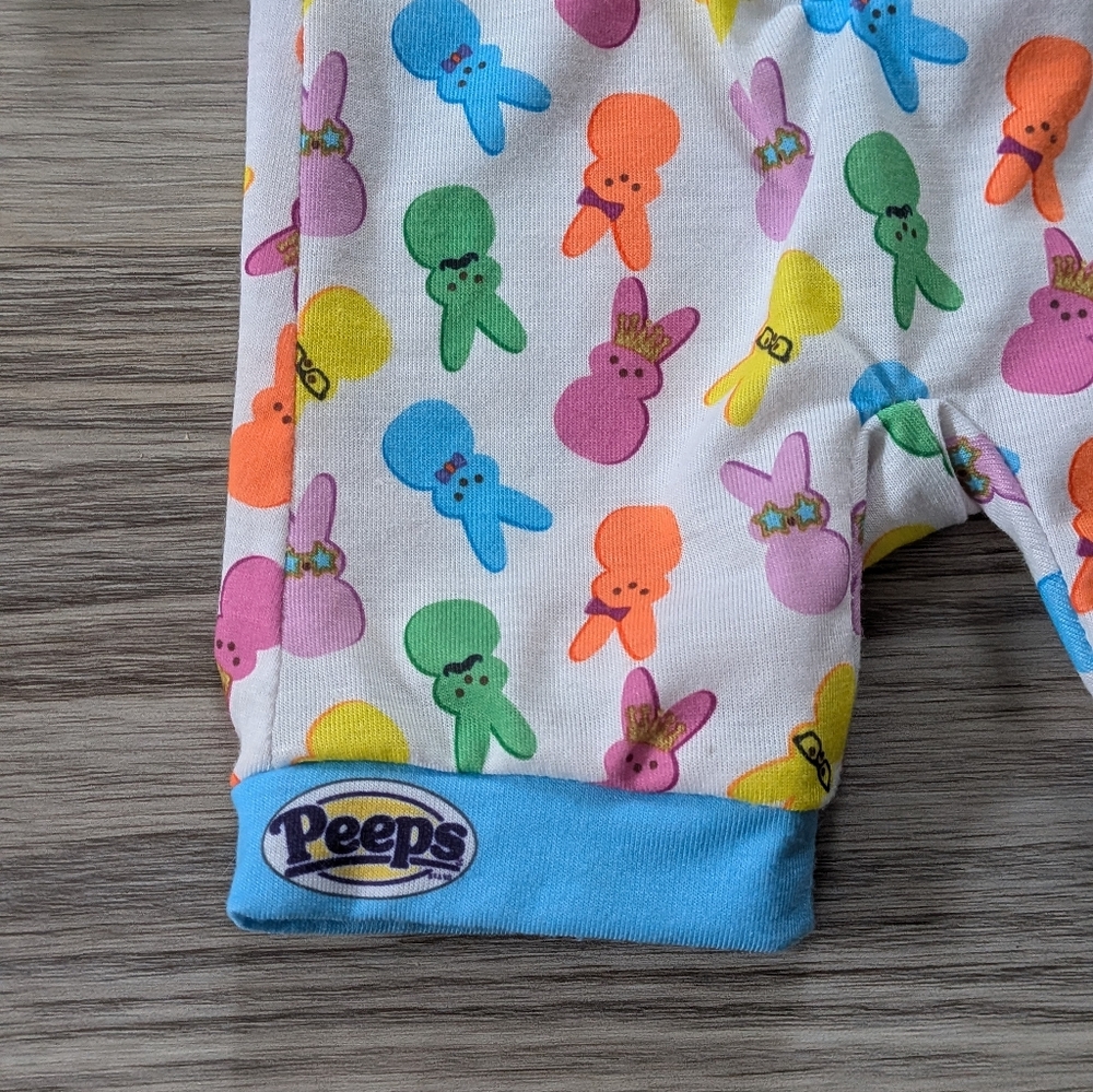 Build A Bear BAB Peeps Outfit Onesie One Piece Easter Like New Pajamas Sleeper - Picture 5 of 5